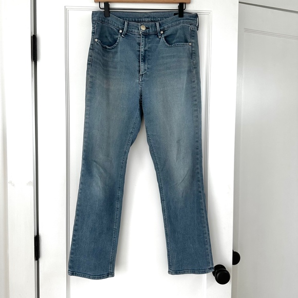 Rag & Bone High Rise Straight Leg Jeans‎ Comfort Stretch Denim Size 30 - Picture 1 of 9